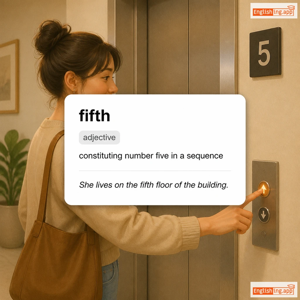 fifth definition card — visual illustration of the meaning