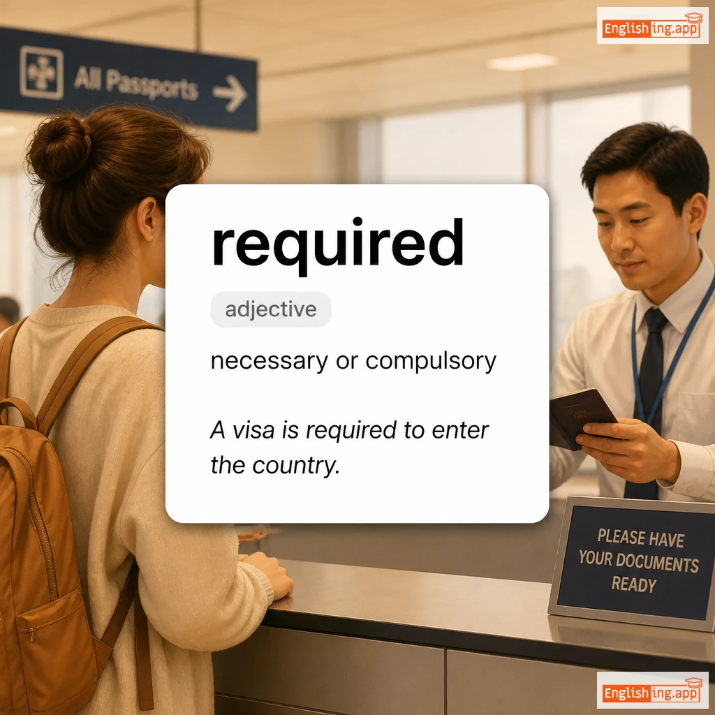required definition card — visual illustration of the meaning