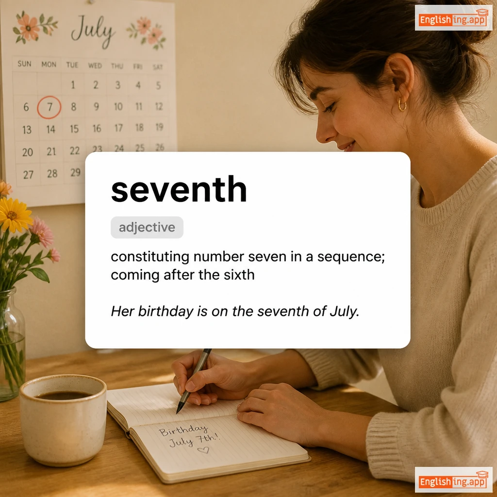 seventh definition card — visual illustration of the meaning