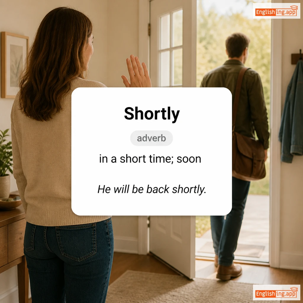 Shortly definition card — visual illustration of the meaning