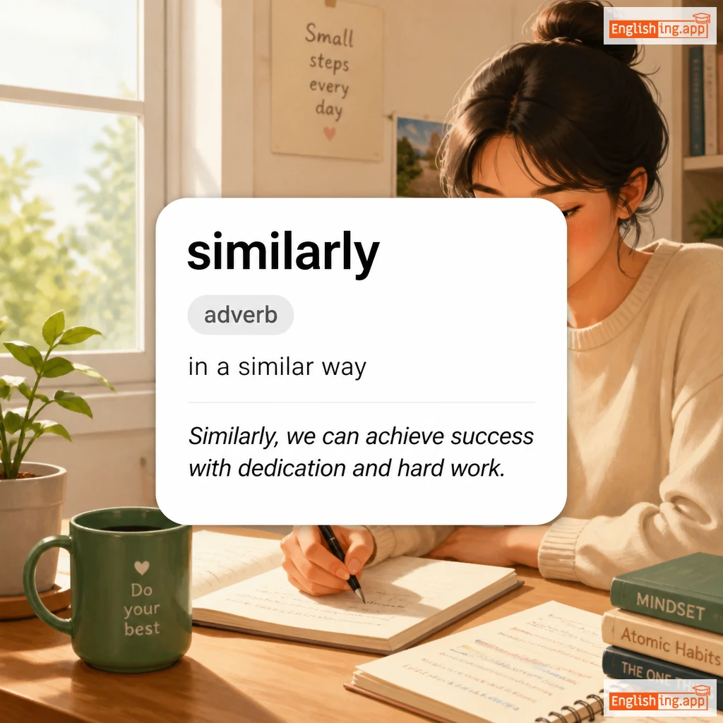similarly definition card — visual illustration of the meaning