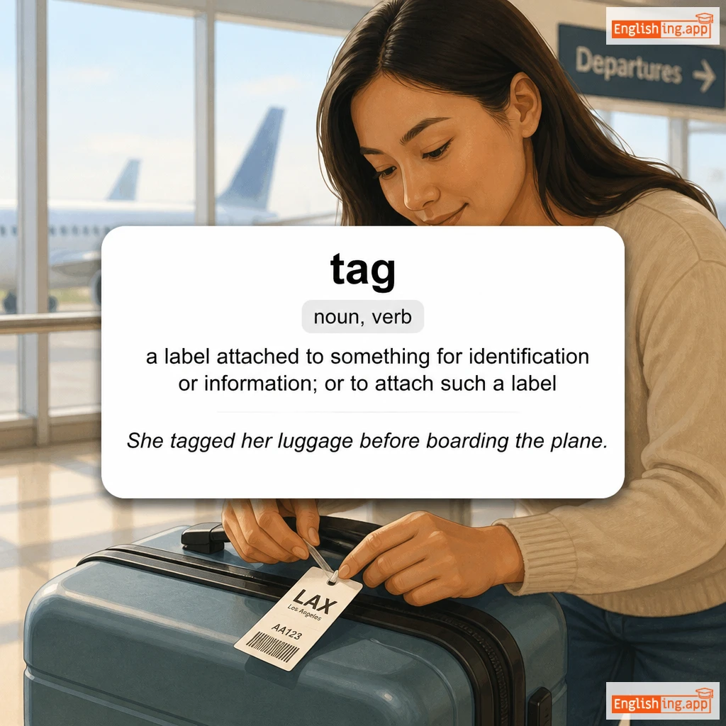 tag definition card — visual illustration of the meaning