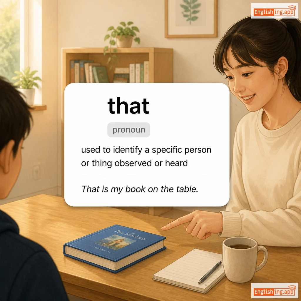 that definition card — visual illustration of the meaning