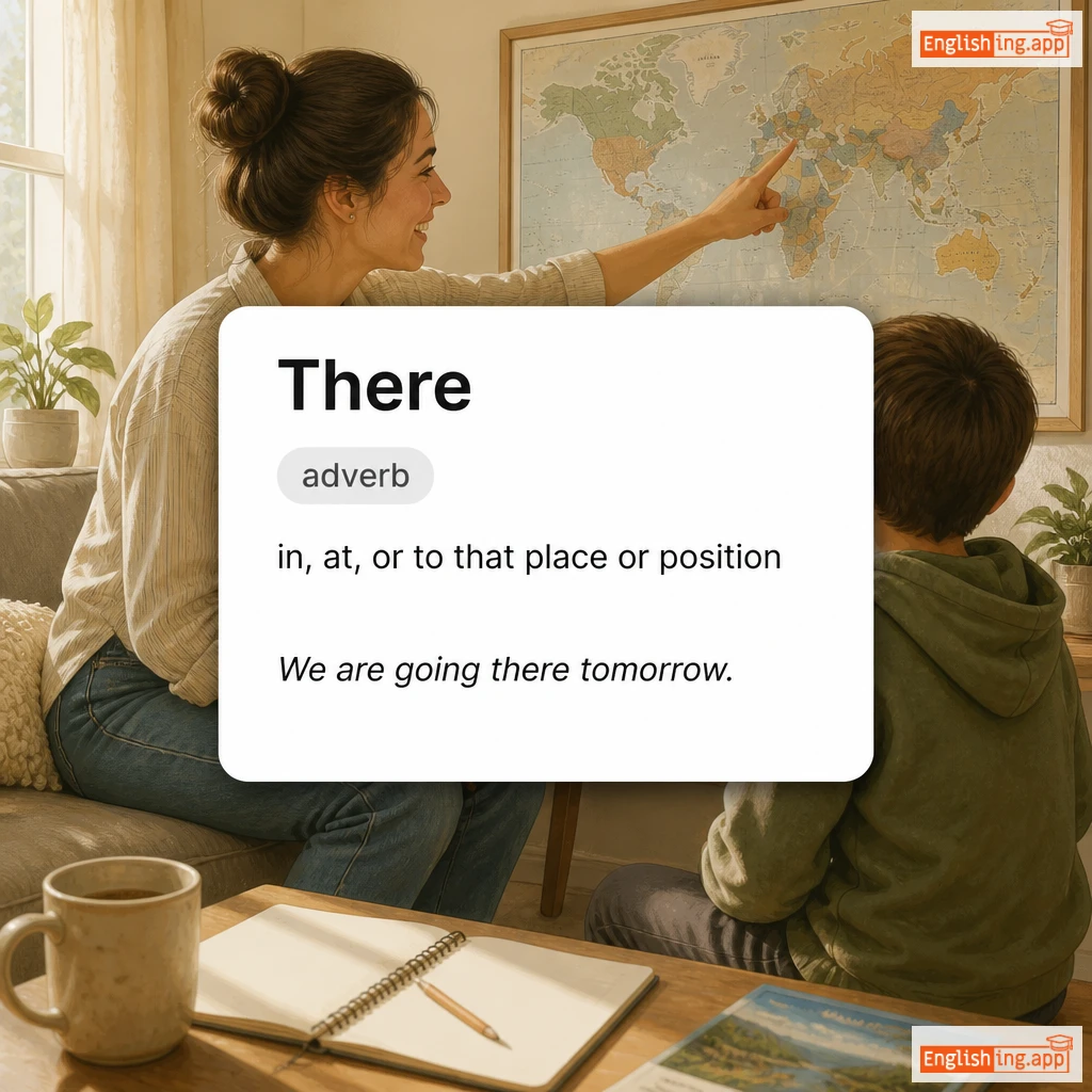 There definition card — visual illustration of the meaning