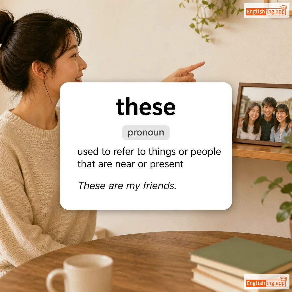 these definition card — visual illustration of the meaning