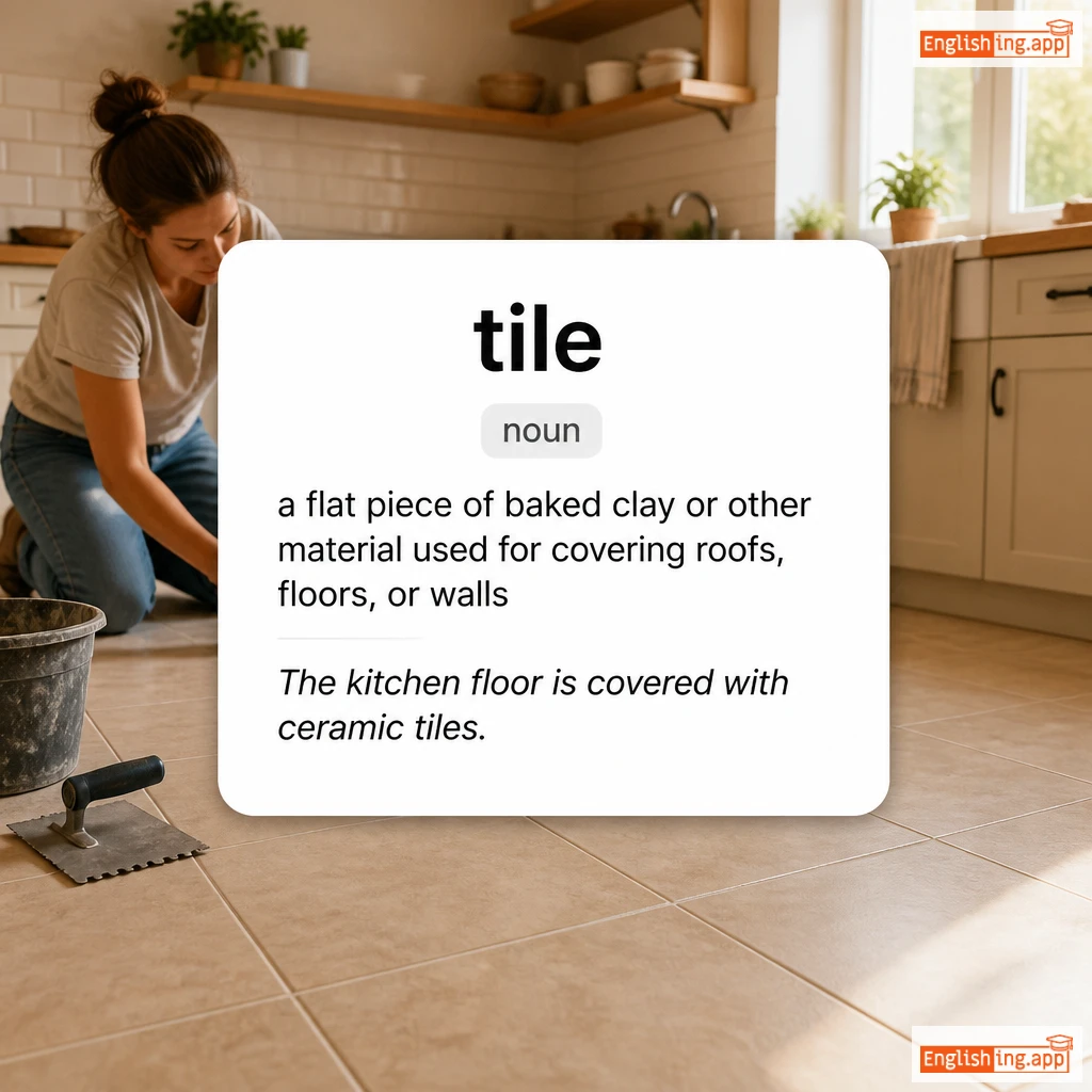 tile definition card — visual illustration of the meaning