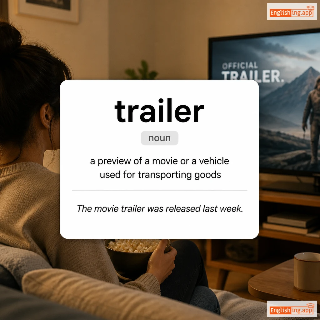 trailer definition card — visual illustration of the meaning