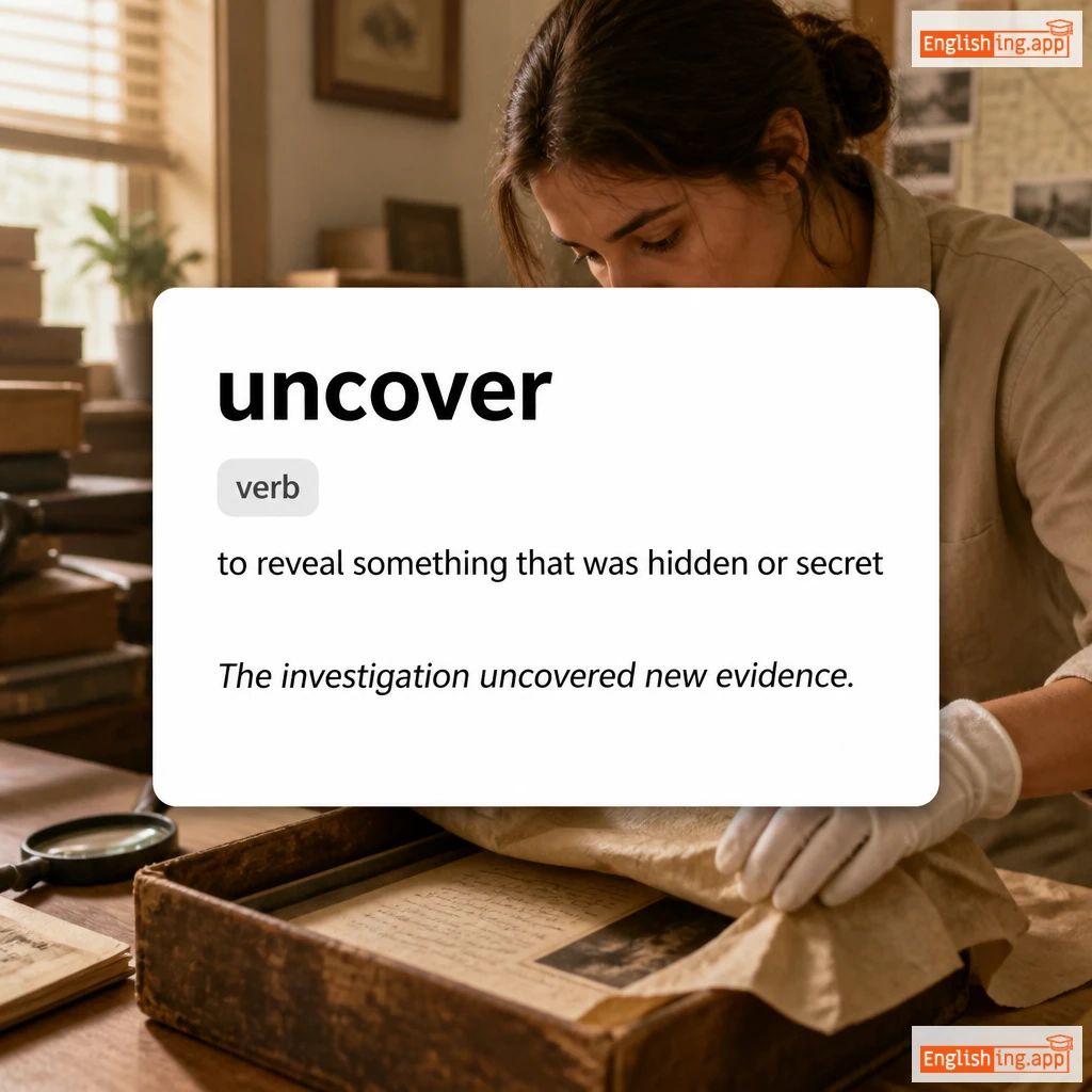 uncover definition card — visual illustration of the meaning