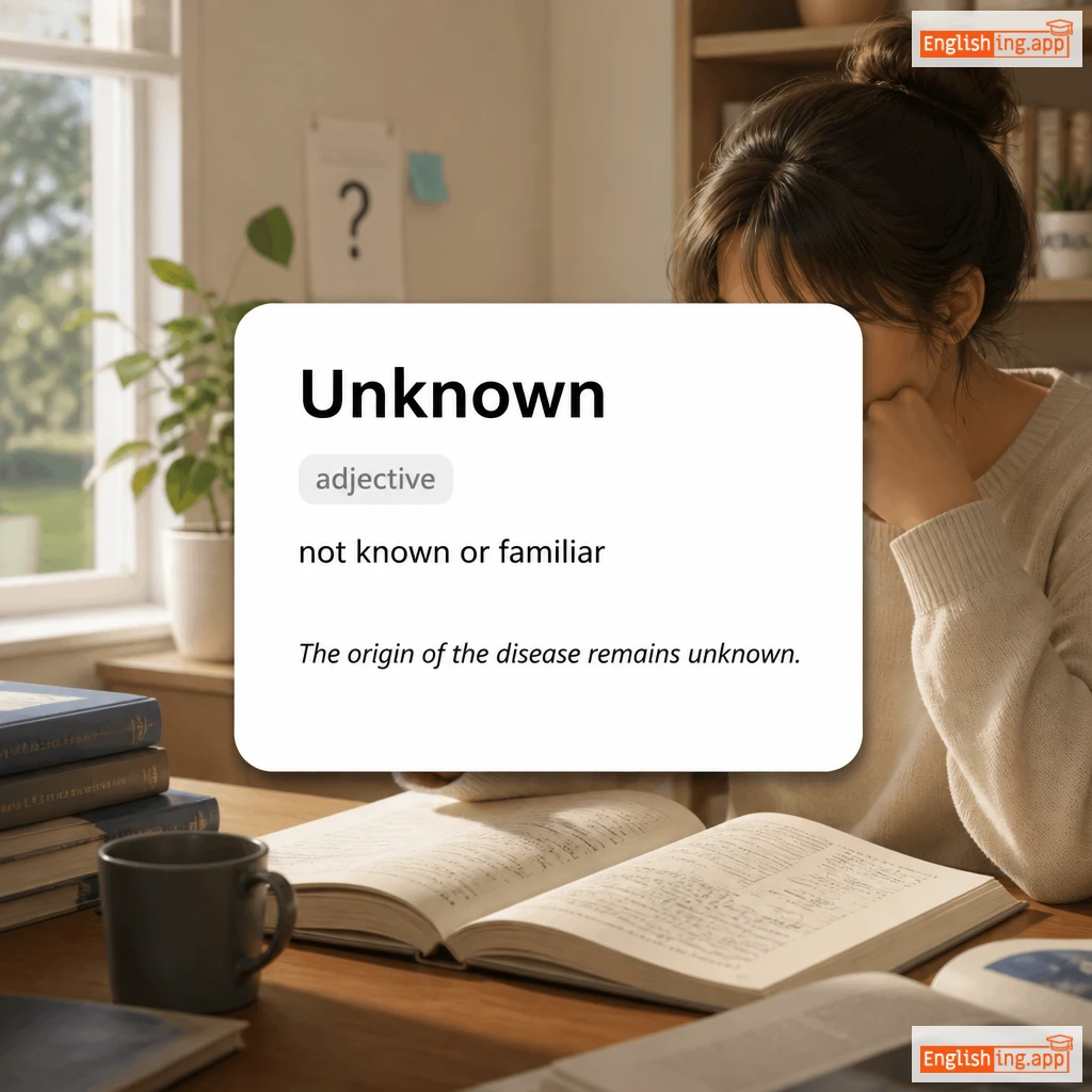 Unknown definition card — visual illustration of the meaning