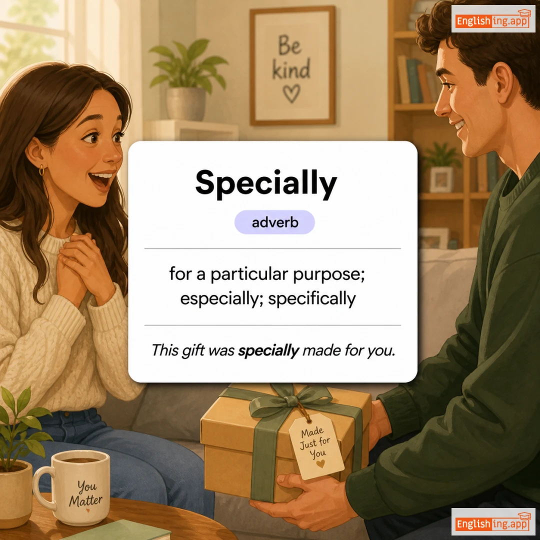 Specially definition card — visual illustration of the meaning