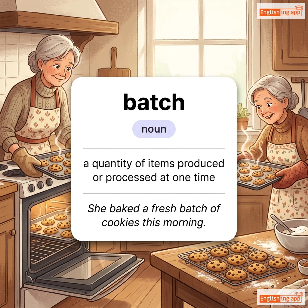 batch definition card — visual illustration of the meaning