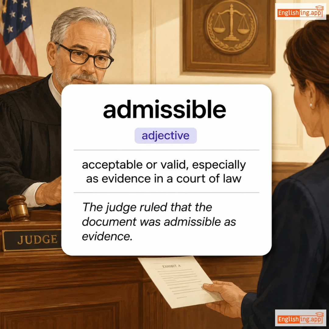 admissible definition card — visual illustration of the meaning