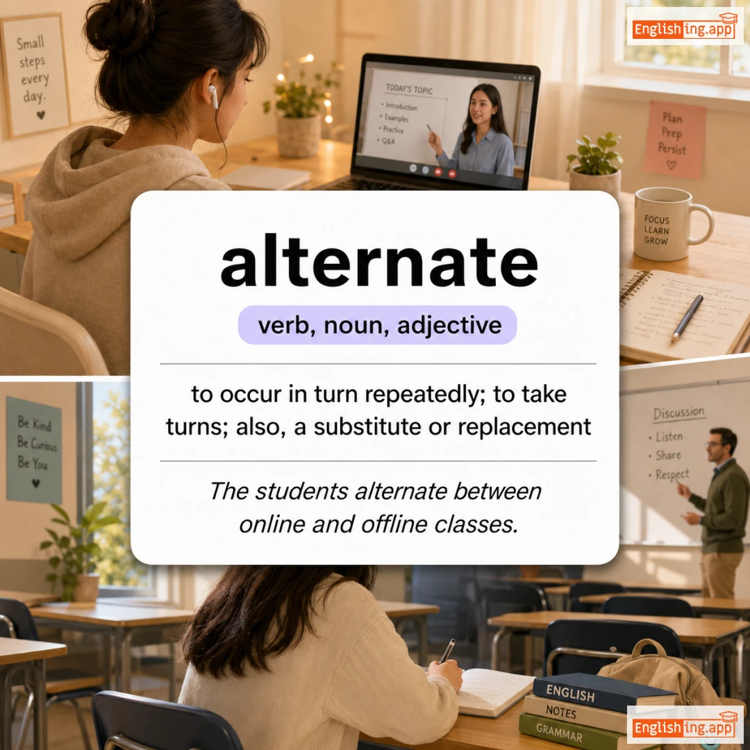 alternate definition card — visual illustration of the meaning
