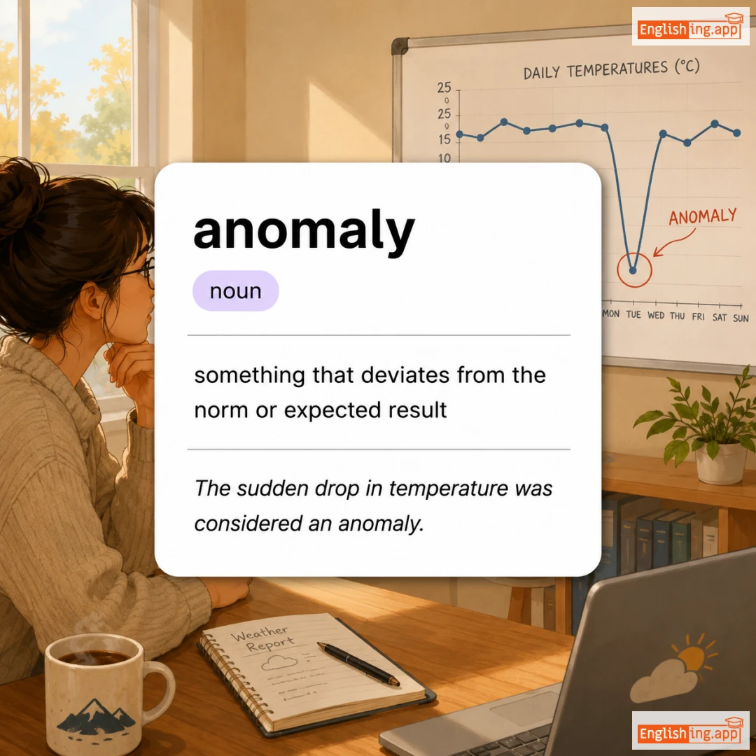 anomaly definition card — visual illustration of the meaning