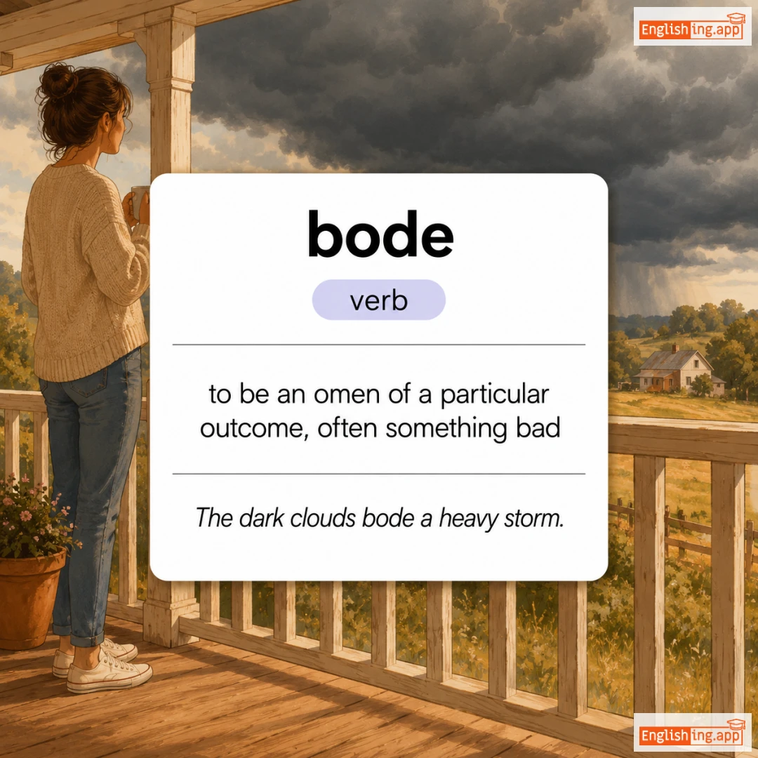 bode definition card — visual illustration of the meaning