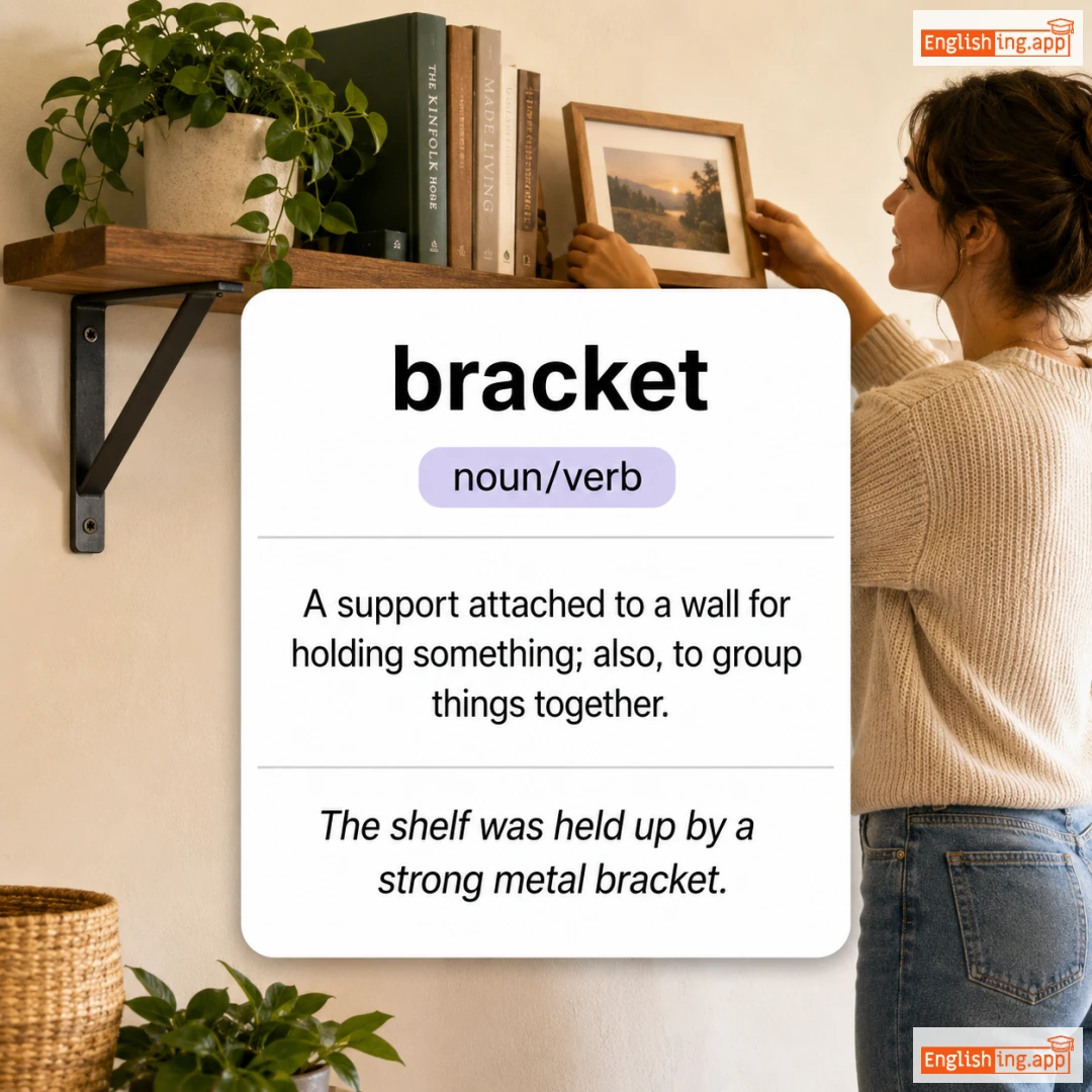 bracket definition card — visual illustration of the meaning