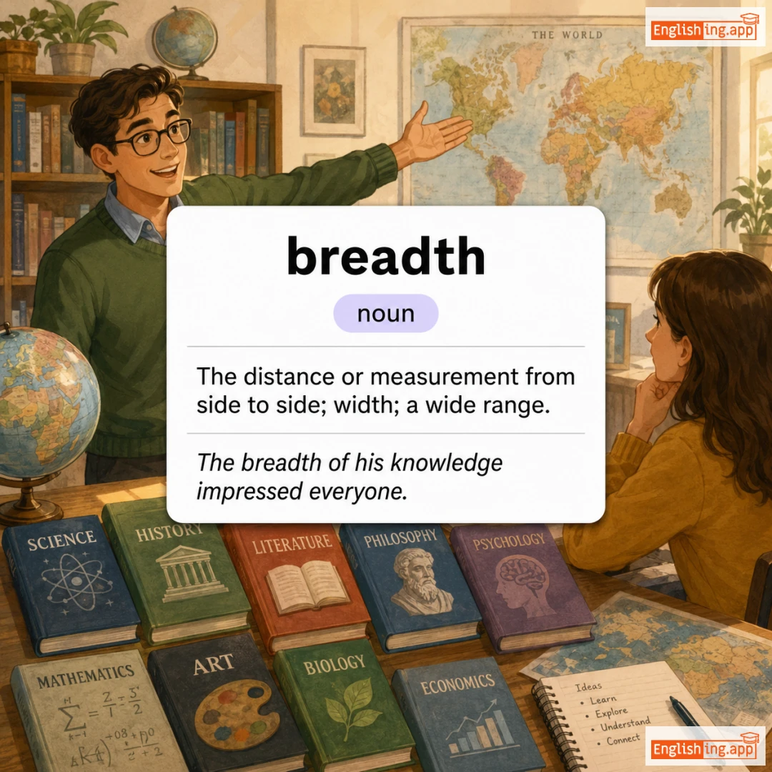breadth definition card — visual illustration of the meaning