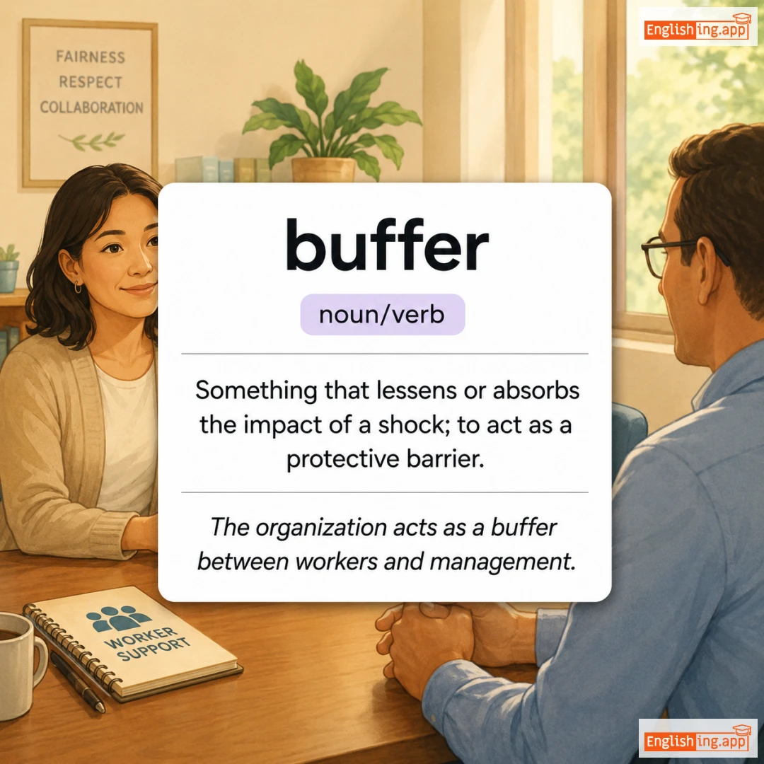 buffer definition card — visual illustration of the meaning