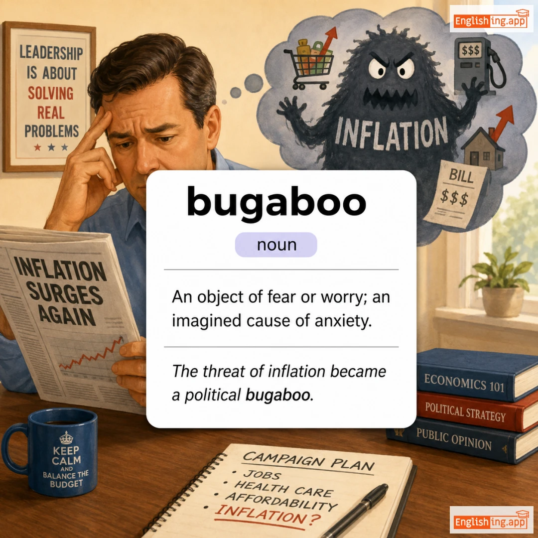 bugaboo definition card — visual illustration of the meaning