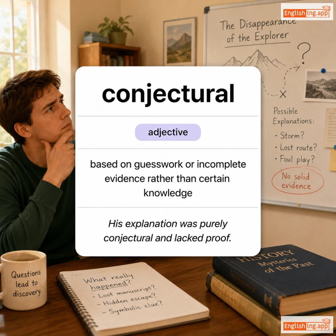 conjectural definition card — visual illustration of the meaning