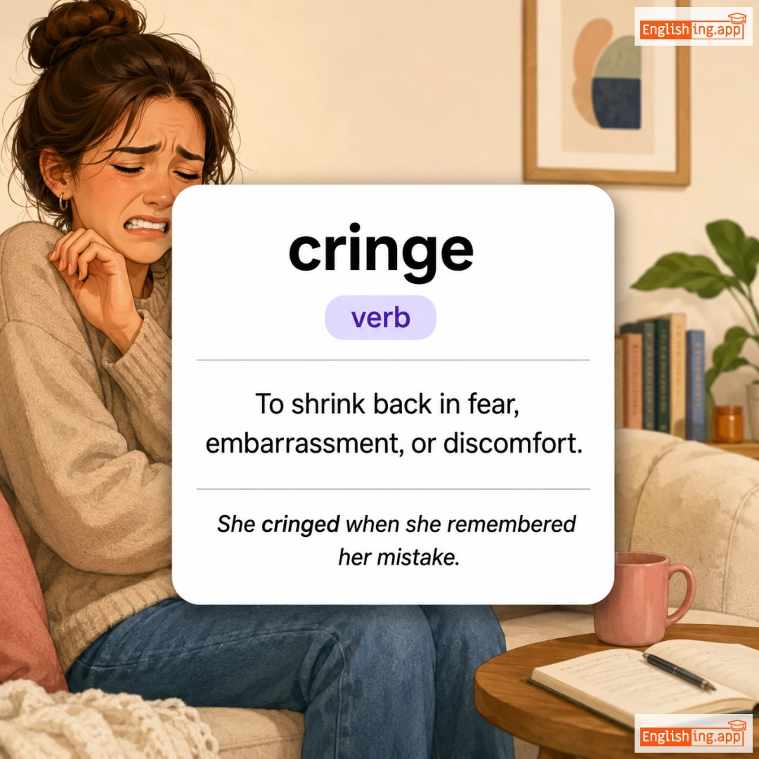 discomfort definition card — visual illustration of the meaning