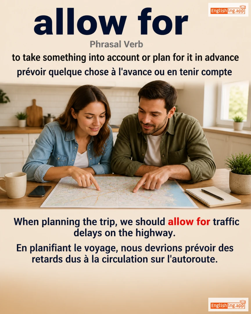 Allow For: English expression meaning and example