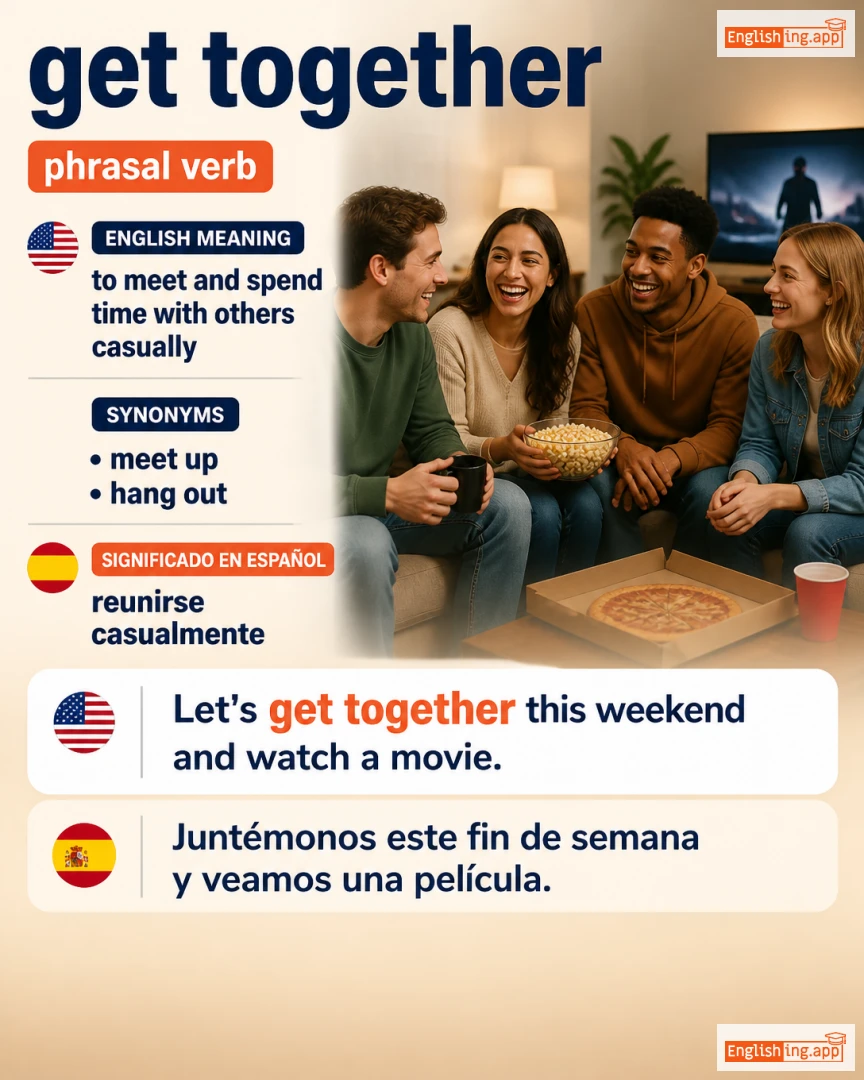 Get Together: English expression meaning and example