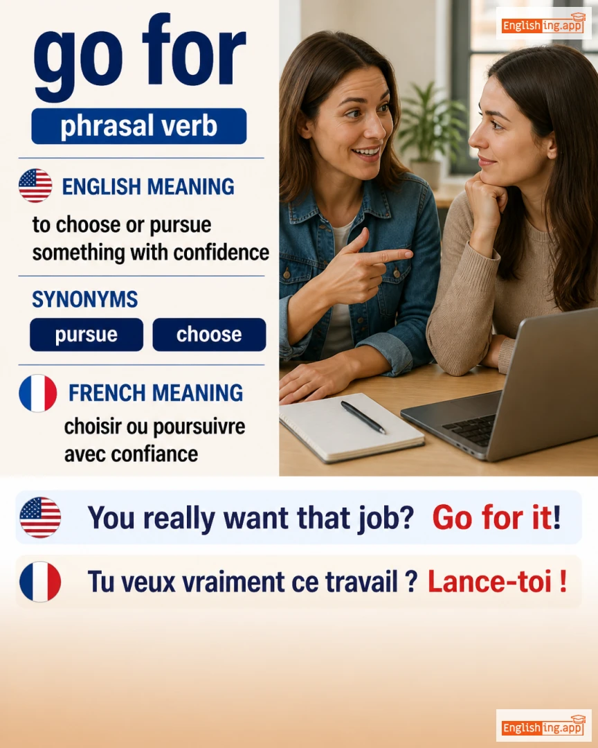 Go For: English expression meaning and example